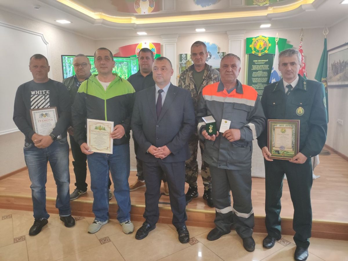 В Оршанском лесхозе чествовали лучших профессионалов лесного хозяйства
