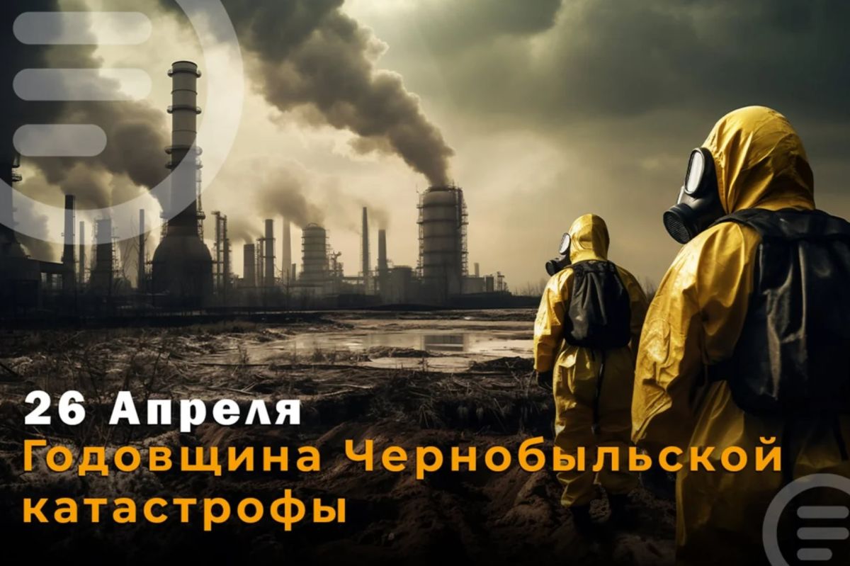 ☢️ В этом году - 40 годовщина аварии на Чернобыльской АЭС